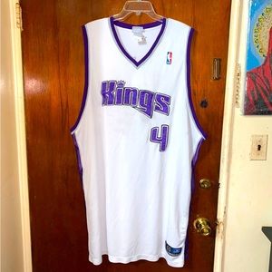 Vintage Reebok Sacramento Kings #4 Chris Webber SZ 60 Jersey